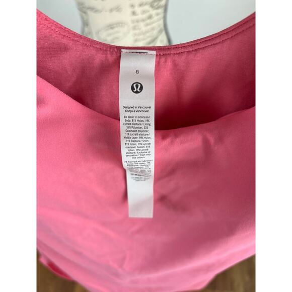 B1 Lululemon Align Short Sleeve Dress 8 Sporty Pickleball Preppy Athleisure - Picture 6 of 6